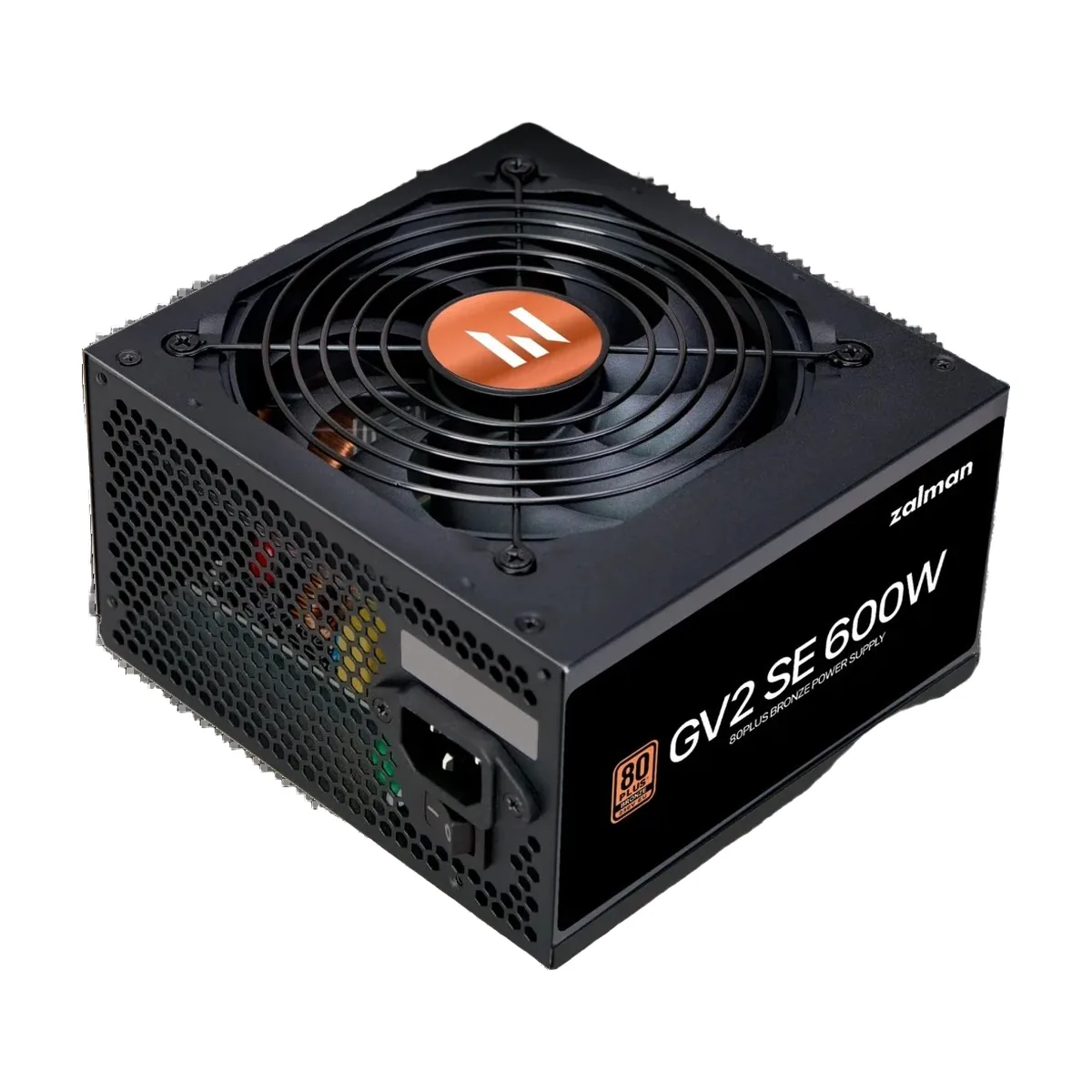 Блок питания ZALMAN GV2SE 600W, 600Вт, 80+ Bronze, 120мм, немодульный, черный