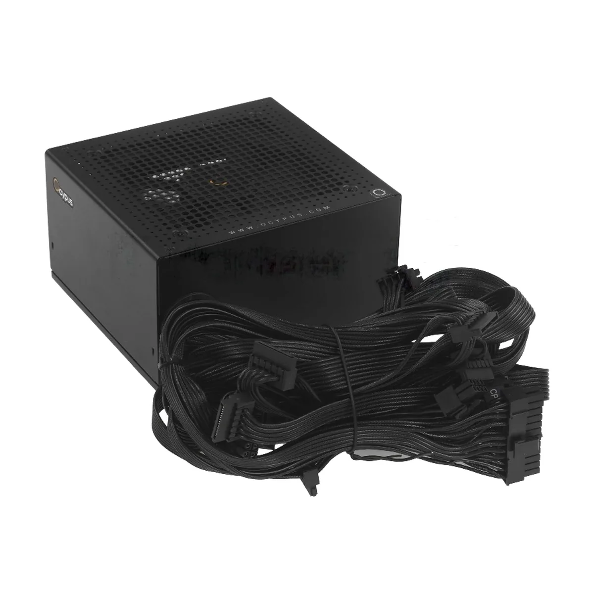 Блок питания 650W Ocypus Delta P650 (ATX, 80 PLUS Bronze, APFC, 20+4 pin, 120мм fan, PCI-E 6+2Px3, 8xSATA) (Delta-P650-B1FDBK024X-EU)