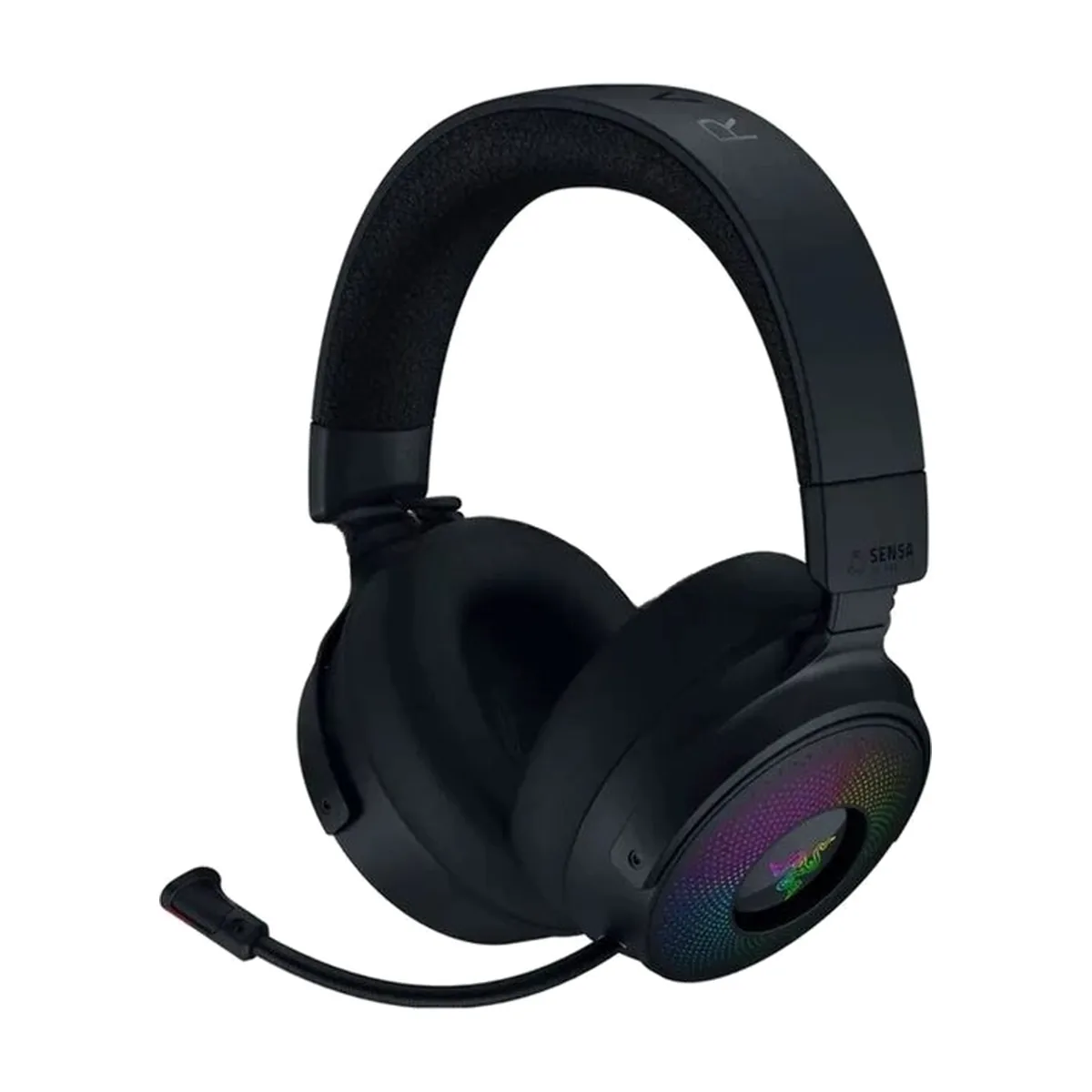 Гарнитура Razer Kraken V4 Pro чёрный, беспроводная + проводная, радиоканал, до 45 ч, подсветка