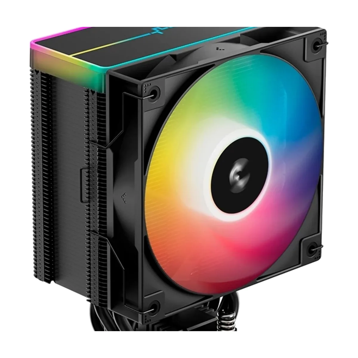 Кулер для процессора DEEPCOOL AG500 BK ARGb V2 черный 120мм алюминий+медь 1900rpm 29.4db 40pin 240W 160мм