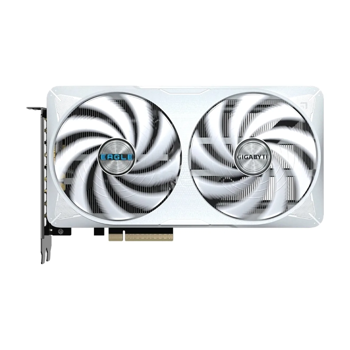 Видеокарта Gigabyte GeForce RTX 5060 Ti Eagle OC Ice, NVIDIA RTX 5060 Ti, 16 ГБ GDDR7, 128 бит, PCI-e 5.0, 1xHDMI, 3xDP, 2617 МГц