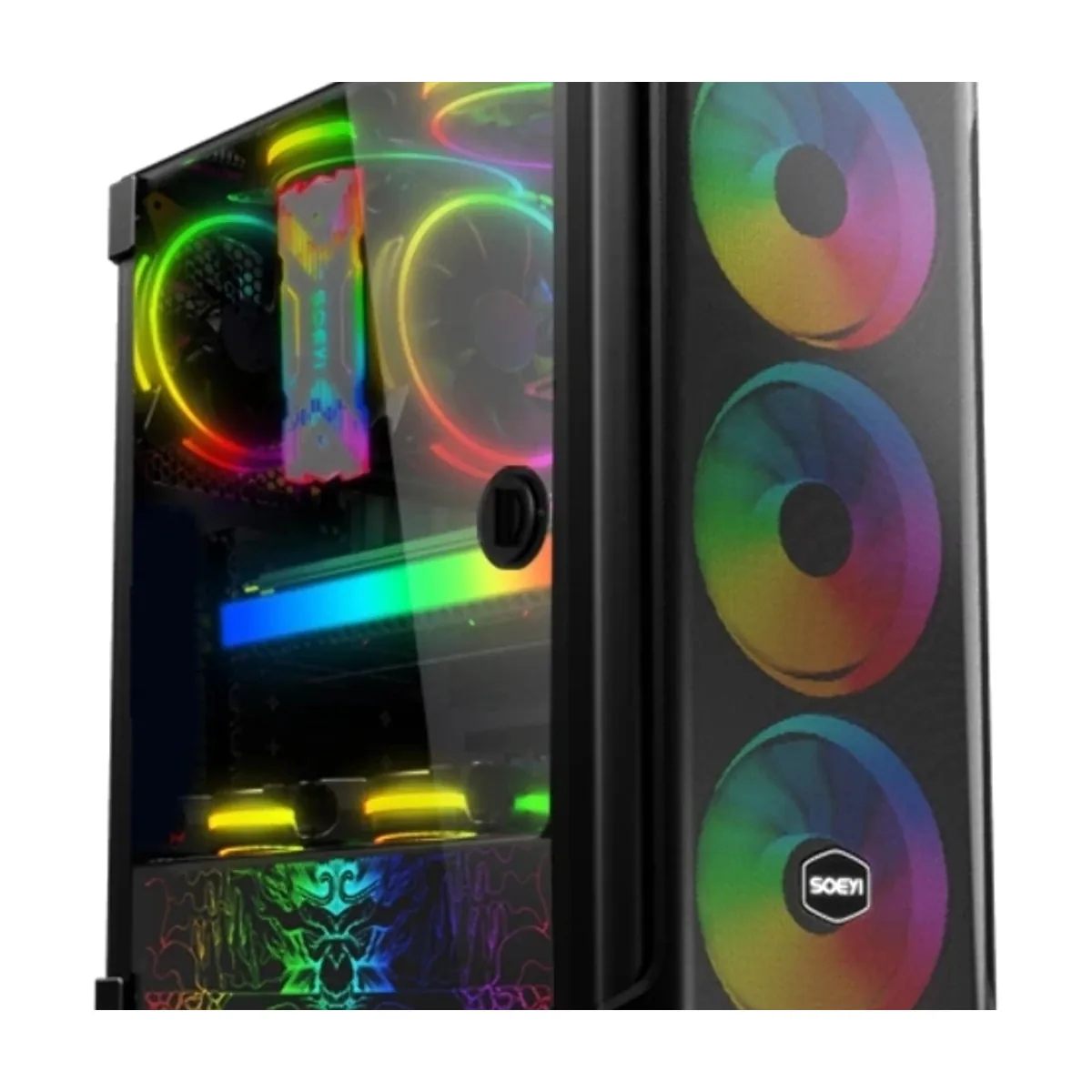 Компьютерный корпус ACD Citadel 101 ATX черный