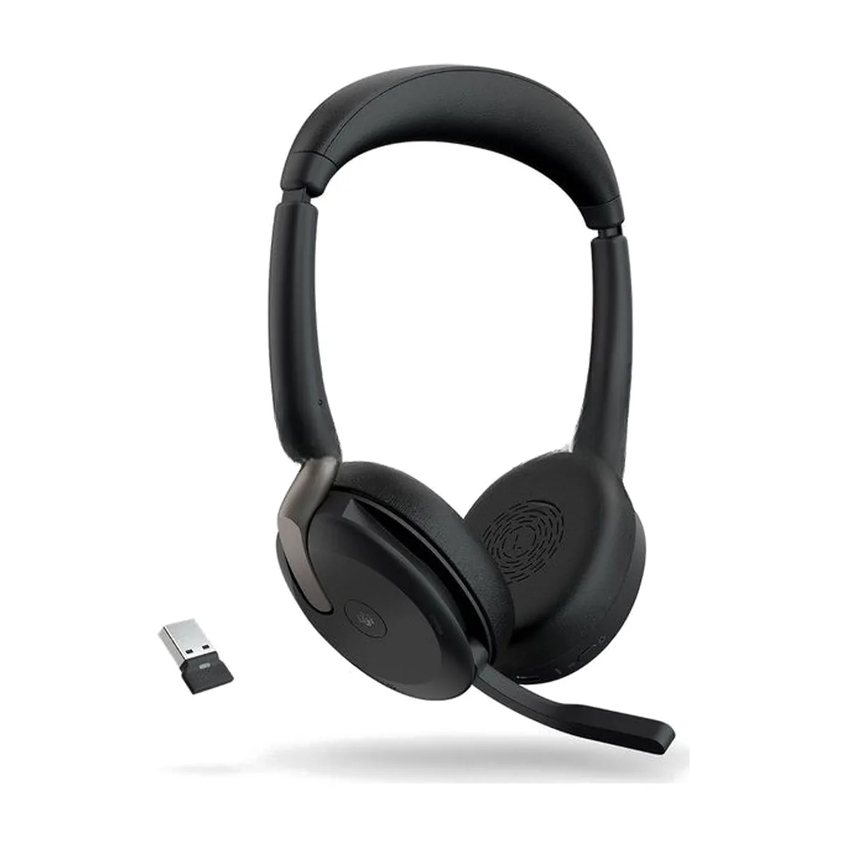 Гарнитура Jabra Evolve2 65 Flex чёрный, беспроводная, Bluetooth, до 32 ч