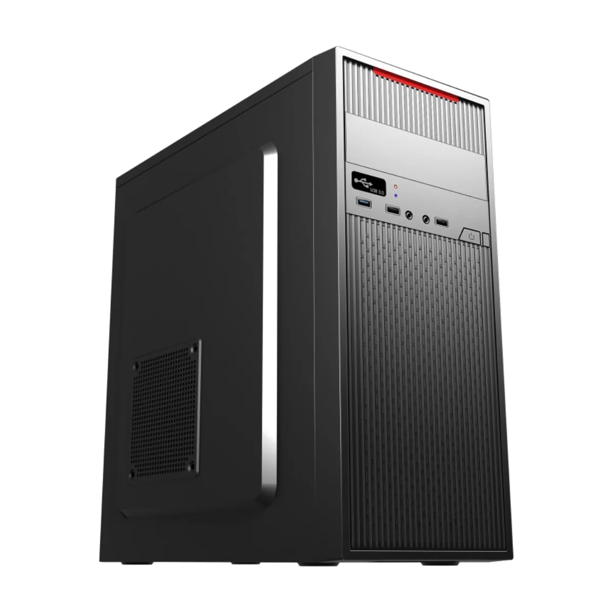 Компьютерный корпус ACD Citadel 102N ATX, черный, 80мм rear FAN, w/o PSU