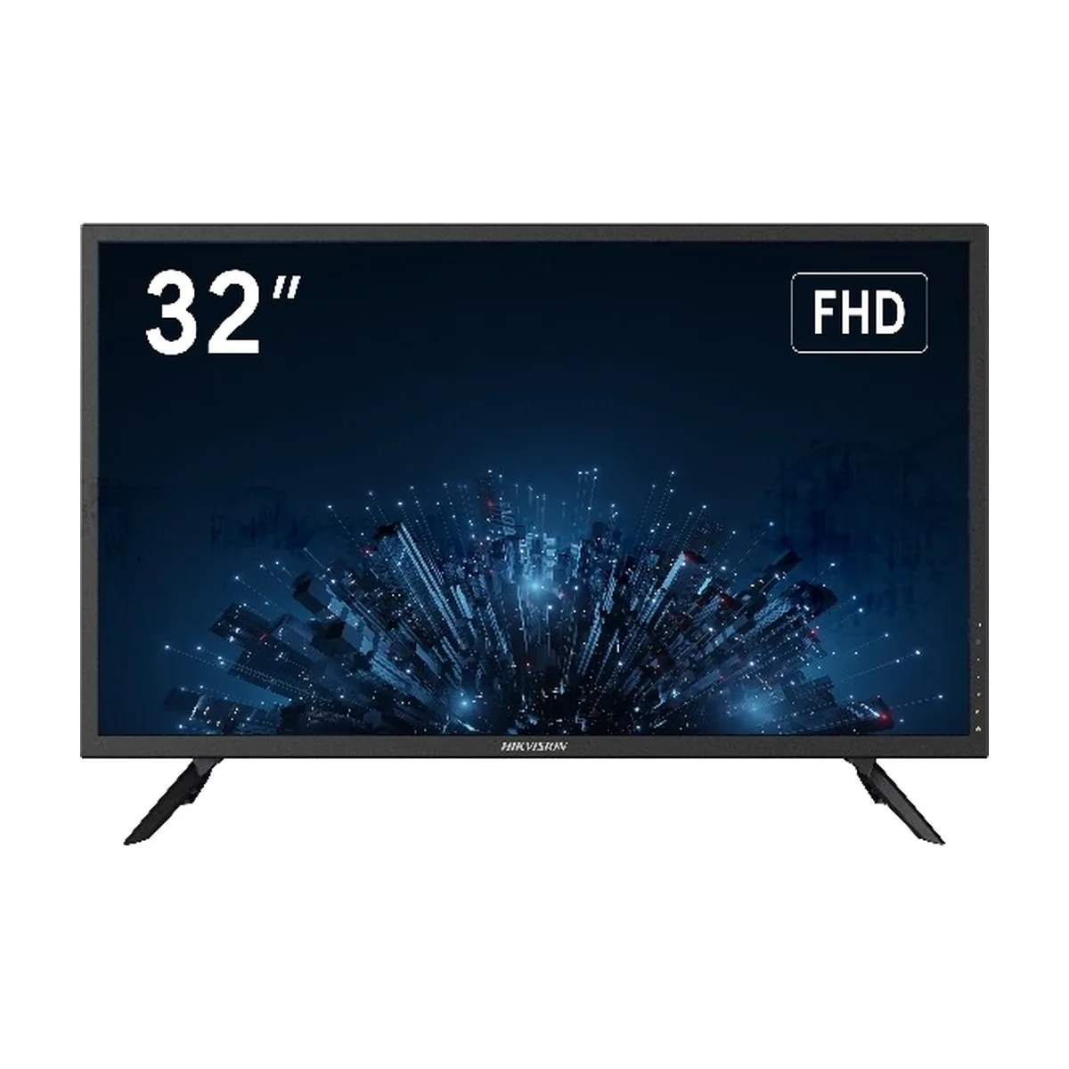 Монитор 32" Hikvision DS-D5032F3-1V0S VA 1920x1080, 75 Гц, 8 мс, 16:9, 300 кд/м², VGA, HDMI 1.4, 3.5 Jack, динамики (2x10 Вт), черный