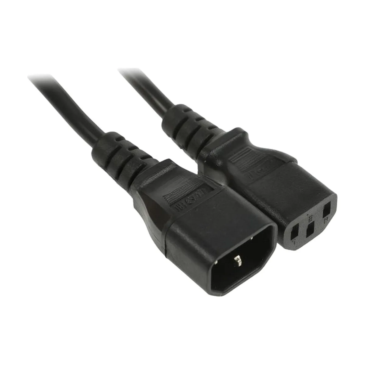 Шнур сетевой Rexant СЕЕ 7/7 (Schuko) – IEC 320 C13 3x0,75мм², длина 0,6м