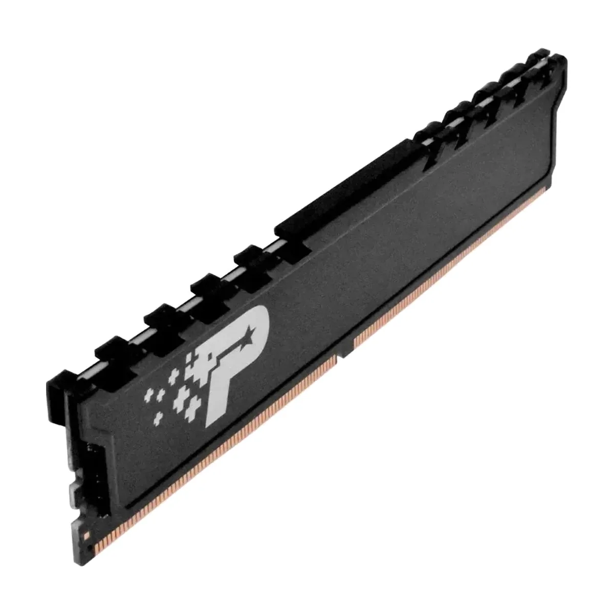 Оперативная память Patriot Signature Premium, DDR4, 8GB (1x8GB), 3200 MHz, CL22, с радиатором, чёрный