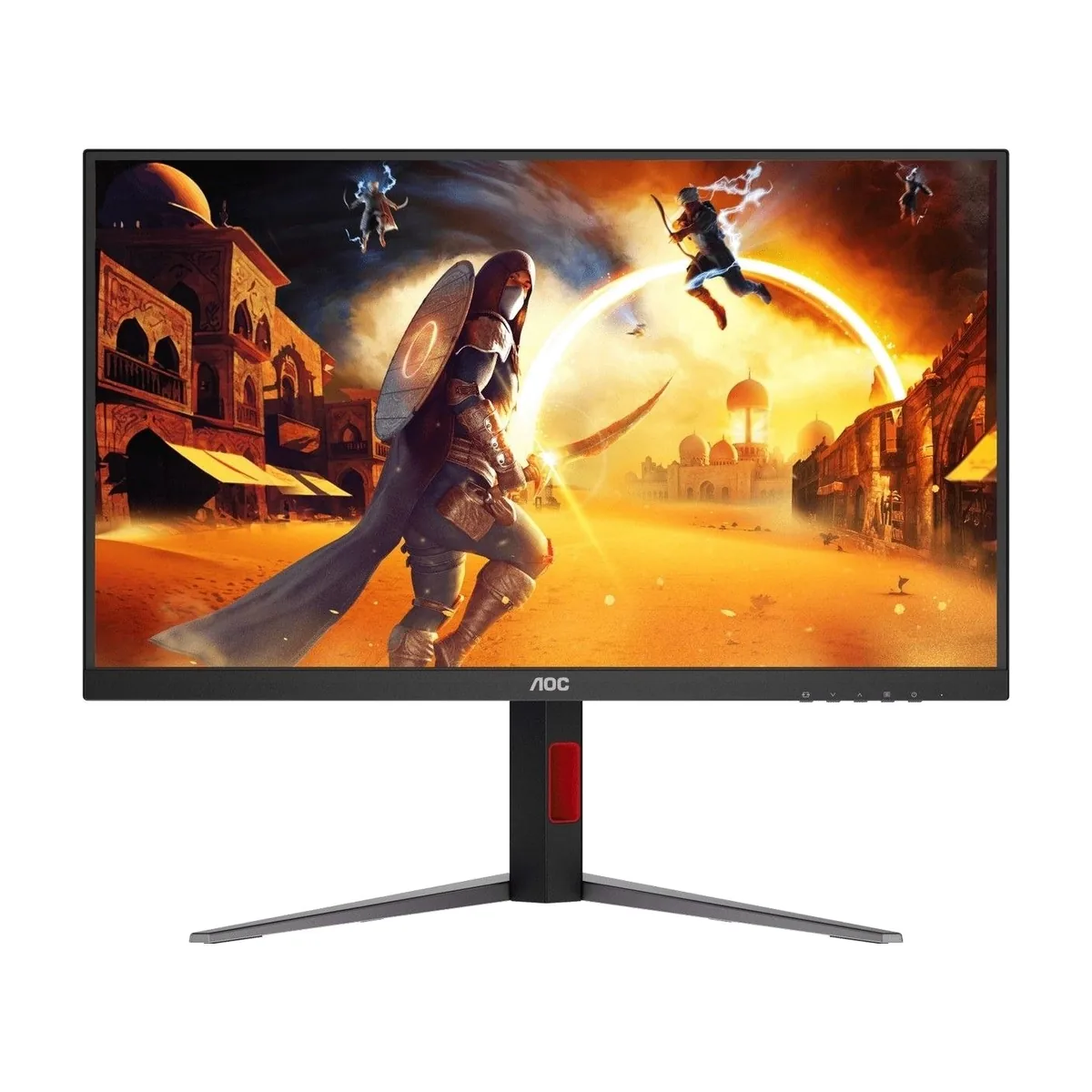 Монитор 27" AOC U27G4 Fast IPS 3840x2160, 160 Гц, 0.3 мс, 16:9, 350 кд/м², DP 1.4, 2xHDMI 2.1, черный