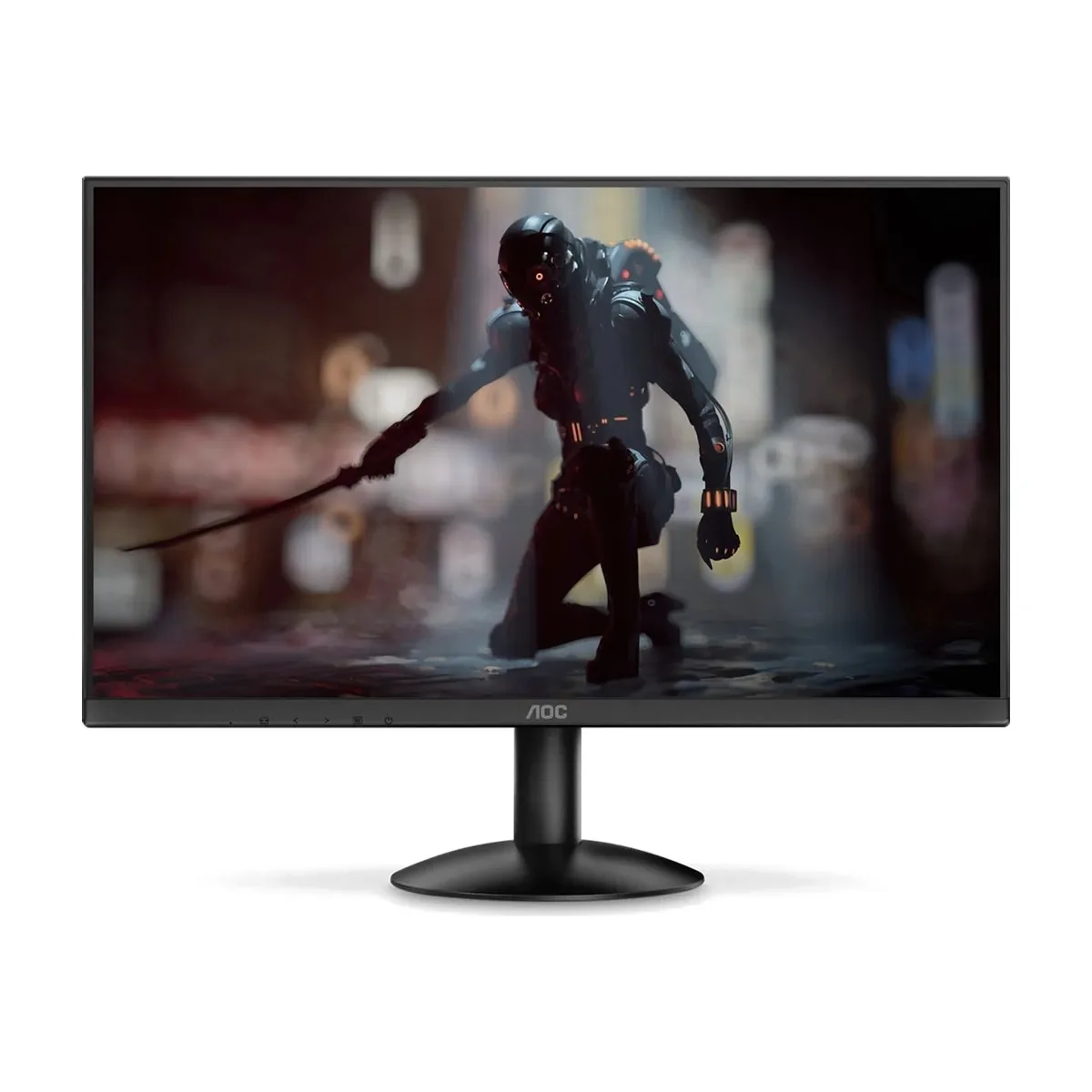 Монитор 23.8" AOC 24B30HM2 VA 1920x1080, 100 Гц, 4 мс, 16:9, 250 кд/м², HDMI, VGA, Flicker Free, Low Blue Light, черный