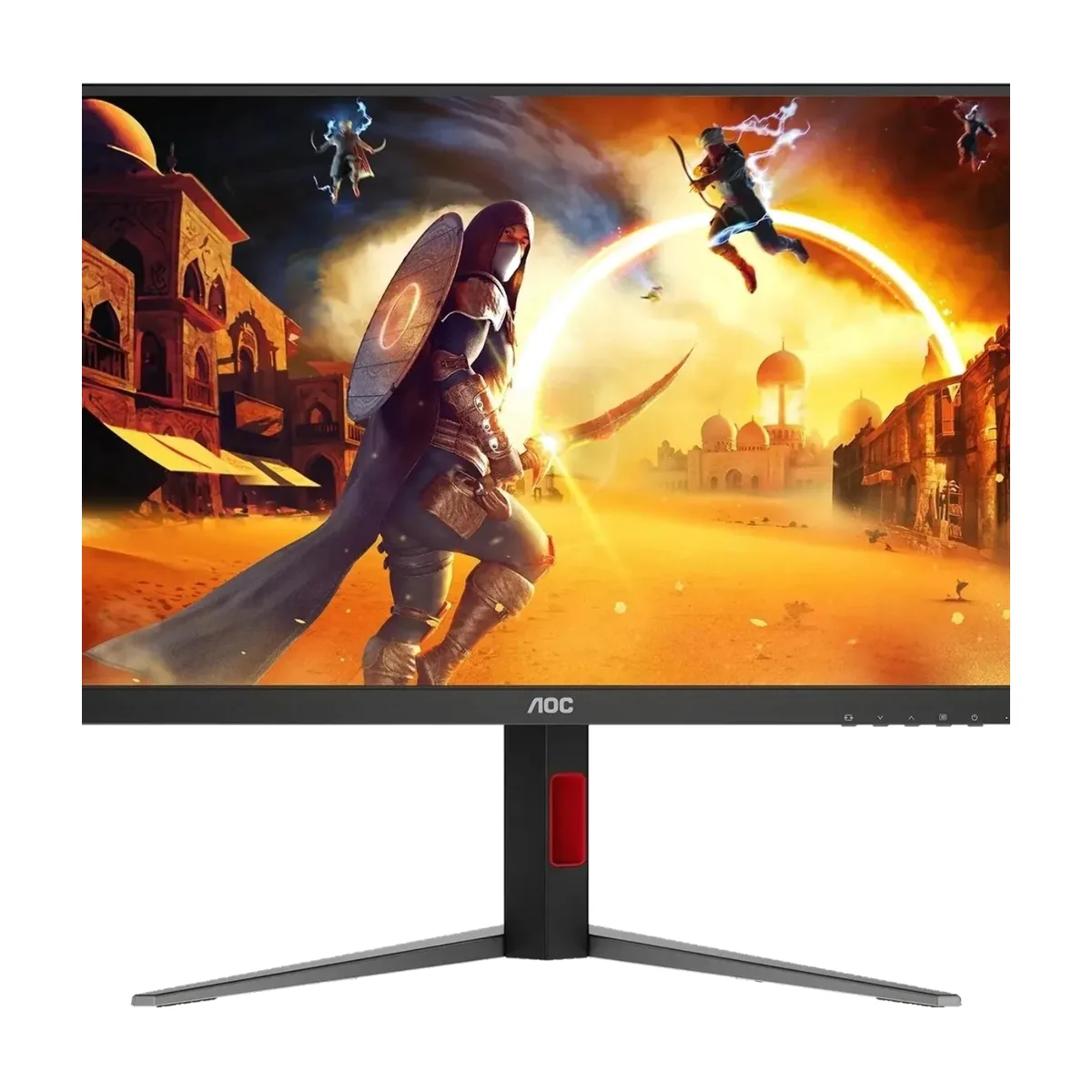 Монитор 27" AOC Q27G4S IPS 2560x1440, 300 Гц, 1 мс, 16:9, 350 кд/м², 2xHDMI, DisplayPort, Flicker Free, Low Blue Light, черный