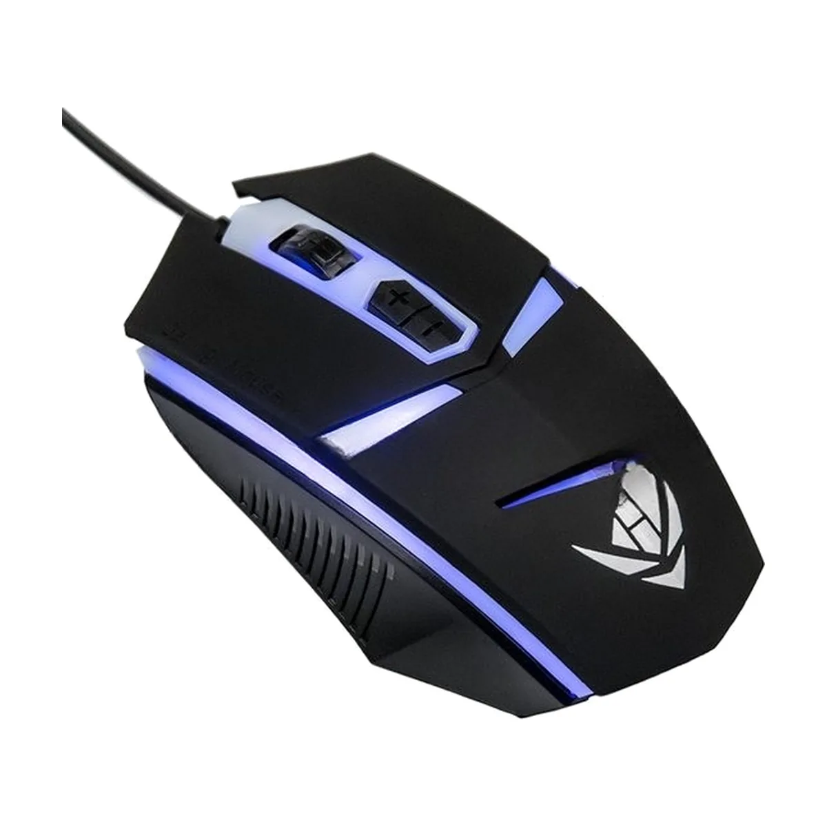 Мышь проводная Nakatomi MOG-02U черный, 1600 dpi, USB, кнопки - 5