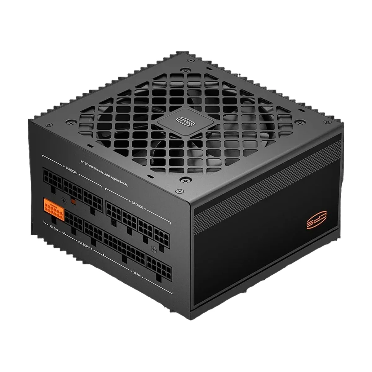 Блок питания PCCooler KN750, 750Вт, 80+ Gold, 120мм, модульный, черный