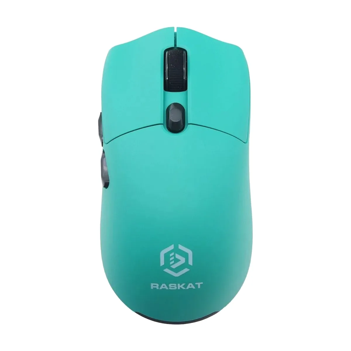 Мышь беспроводная/проводная Raskat MG006TR зеленый, 26000 dpi, радиоканал, Bluetooth, USB, кнопки - 6