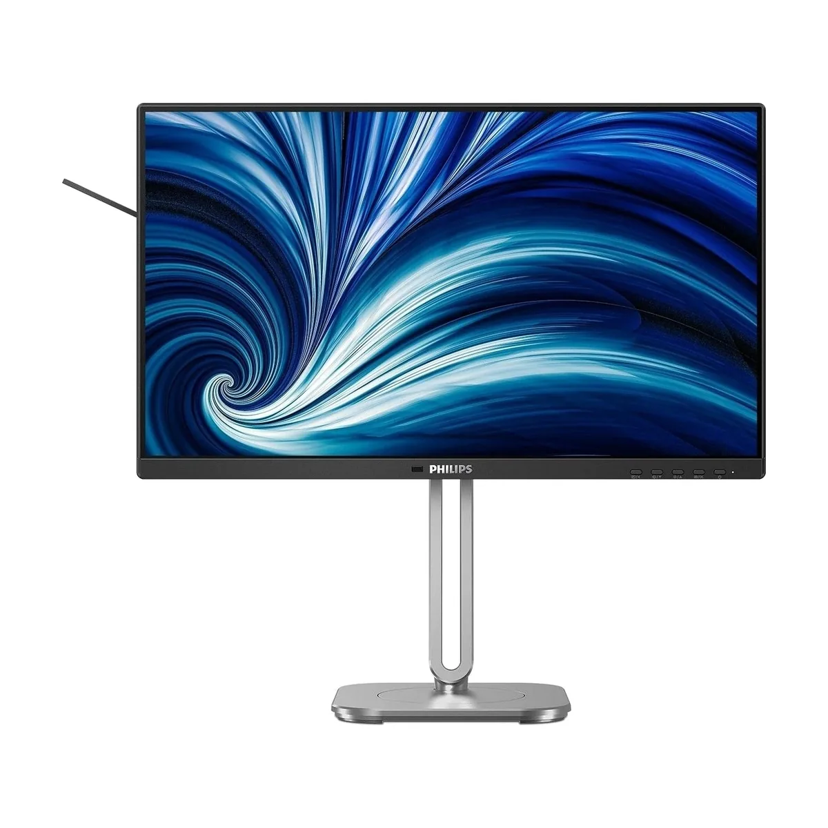 Монитор 23.8" Philips 24B2N4200 IPS 1920x1080, 120 Гц, 4 мс, 16:9, 300 кд/м², HDMI, DisplayPort, VGA, USB Type-C, Adaptive-Sync, черный