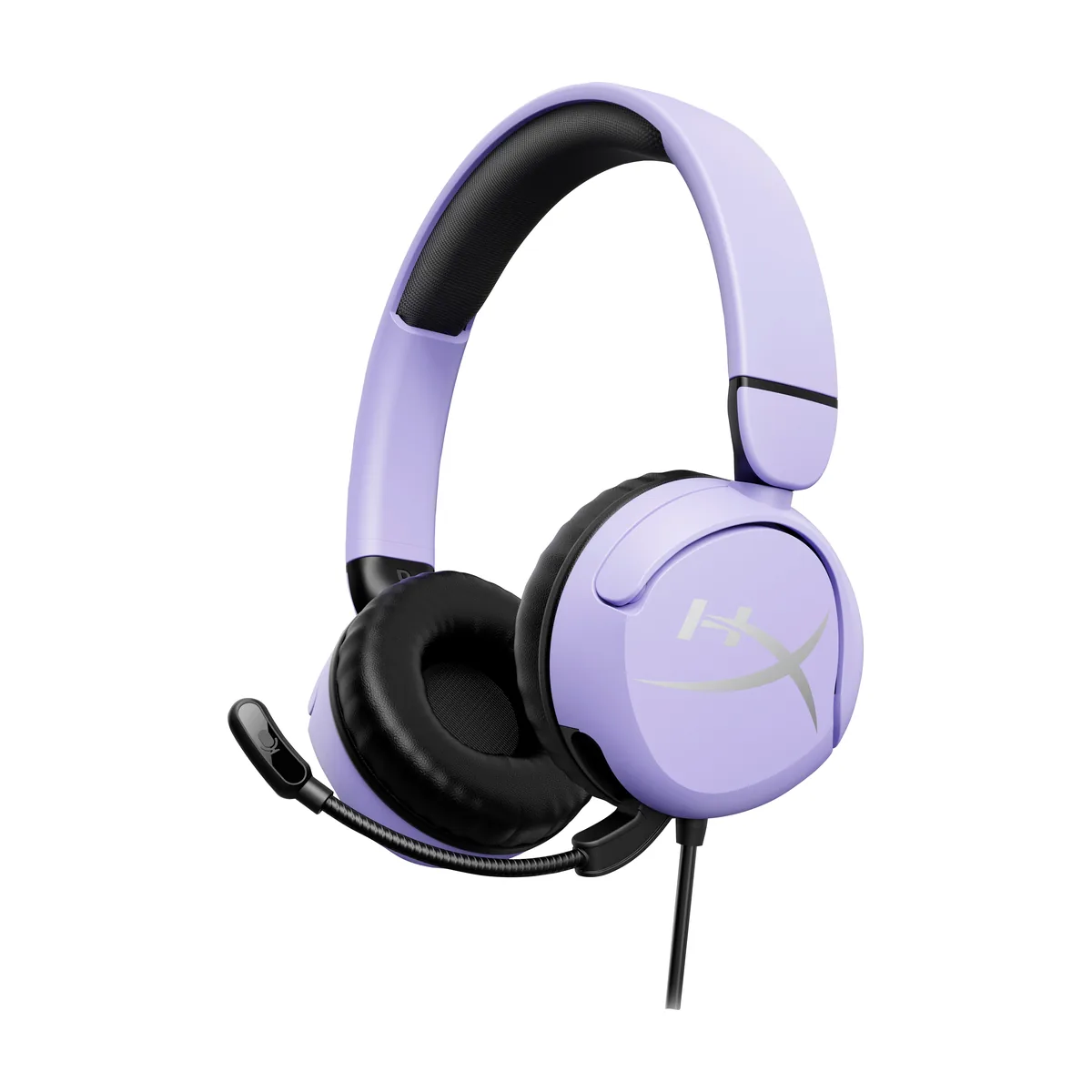 Гарнитура HyperX Cloud Mini Multi Lavender, беспроводная + проводная, Bluetooth, до 25 ч