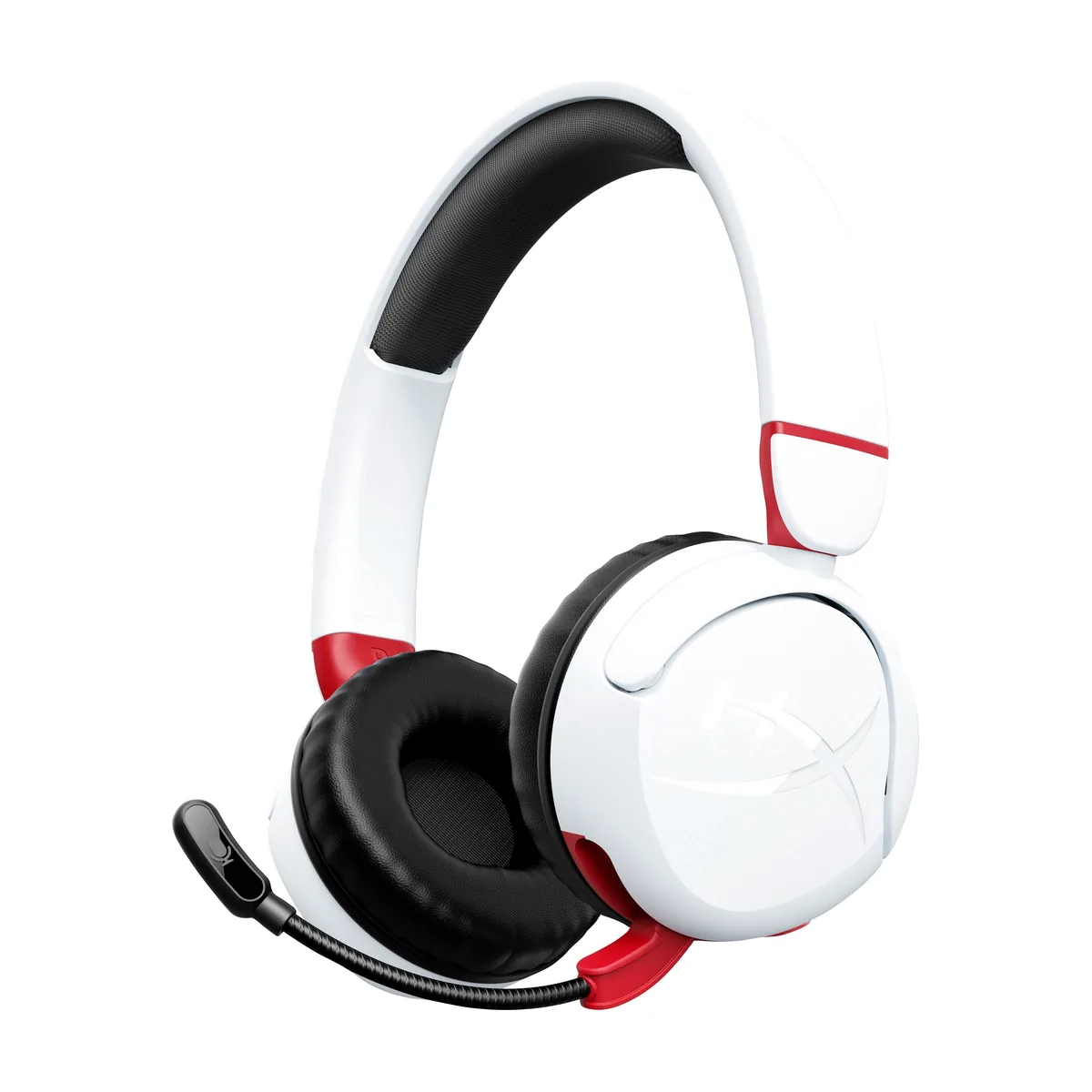 Гарнитура HyperX Cloud Mini белый, беспроводная + проводная, Bluetooth, до 25 ч, совместимость с PS5, Xbox