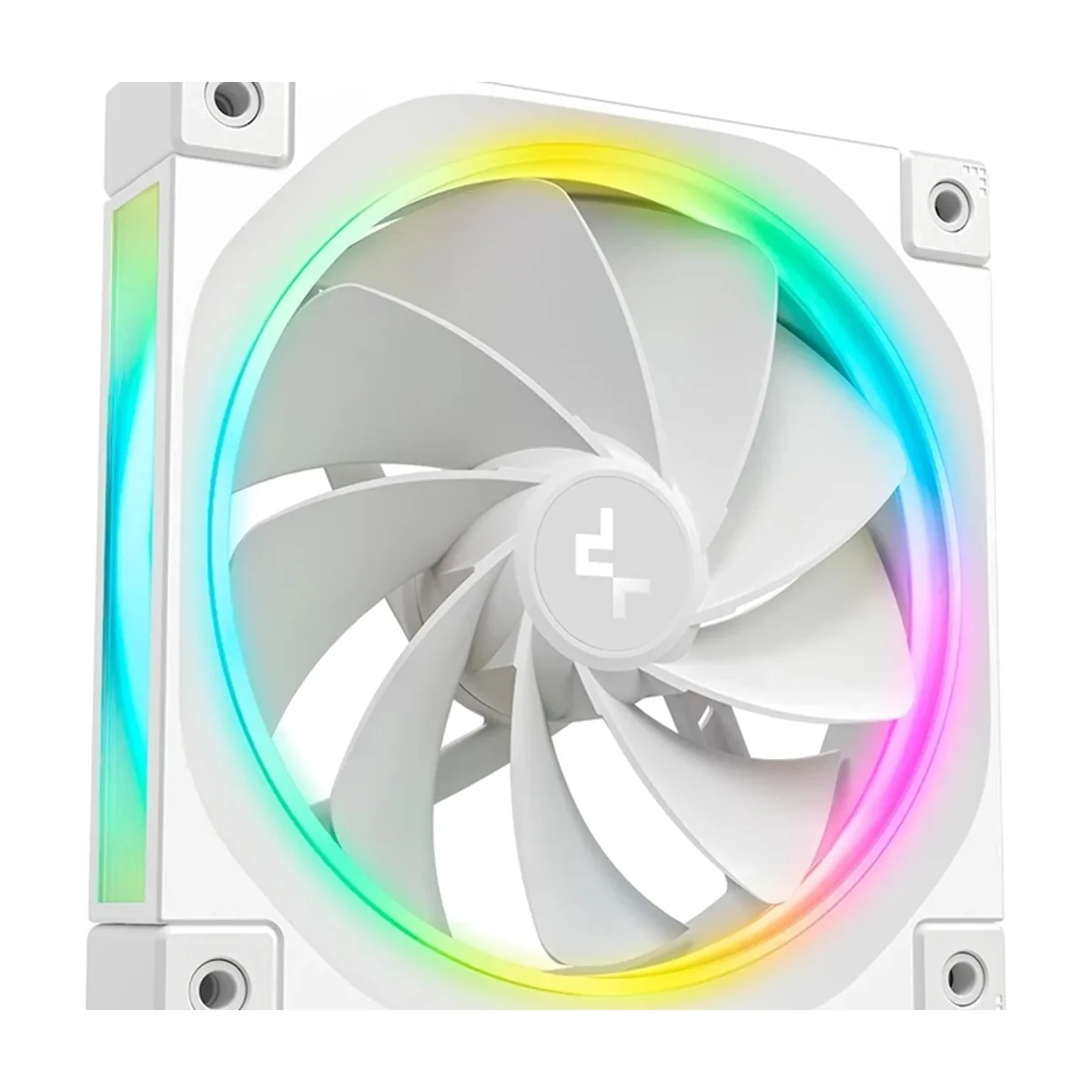 Вентилятор для корпуса Deepcool FL12R Wh Reverse ARGb 120х120x25 белый 4-pin 33.9дБ (R-FL12R-WHAPN1-G)