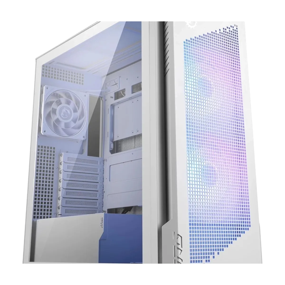Компьютерный корпус MSI MPG VELOX 300R AIRFLOW PZ белый, Global, 2xUSB 3.2 Gen 1, 1xUSB 3.2 Gen2Type-C, 2x160мм ARGb Fan, 1