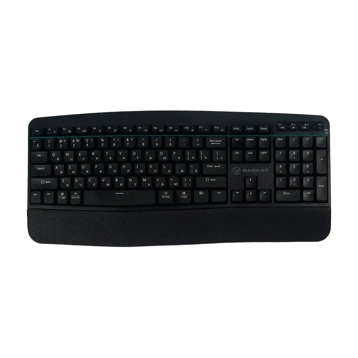 Клавиатура беспроводная Raskat K006 USB Type-A, чёрный