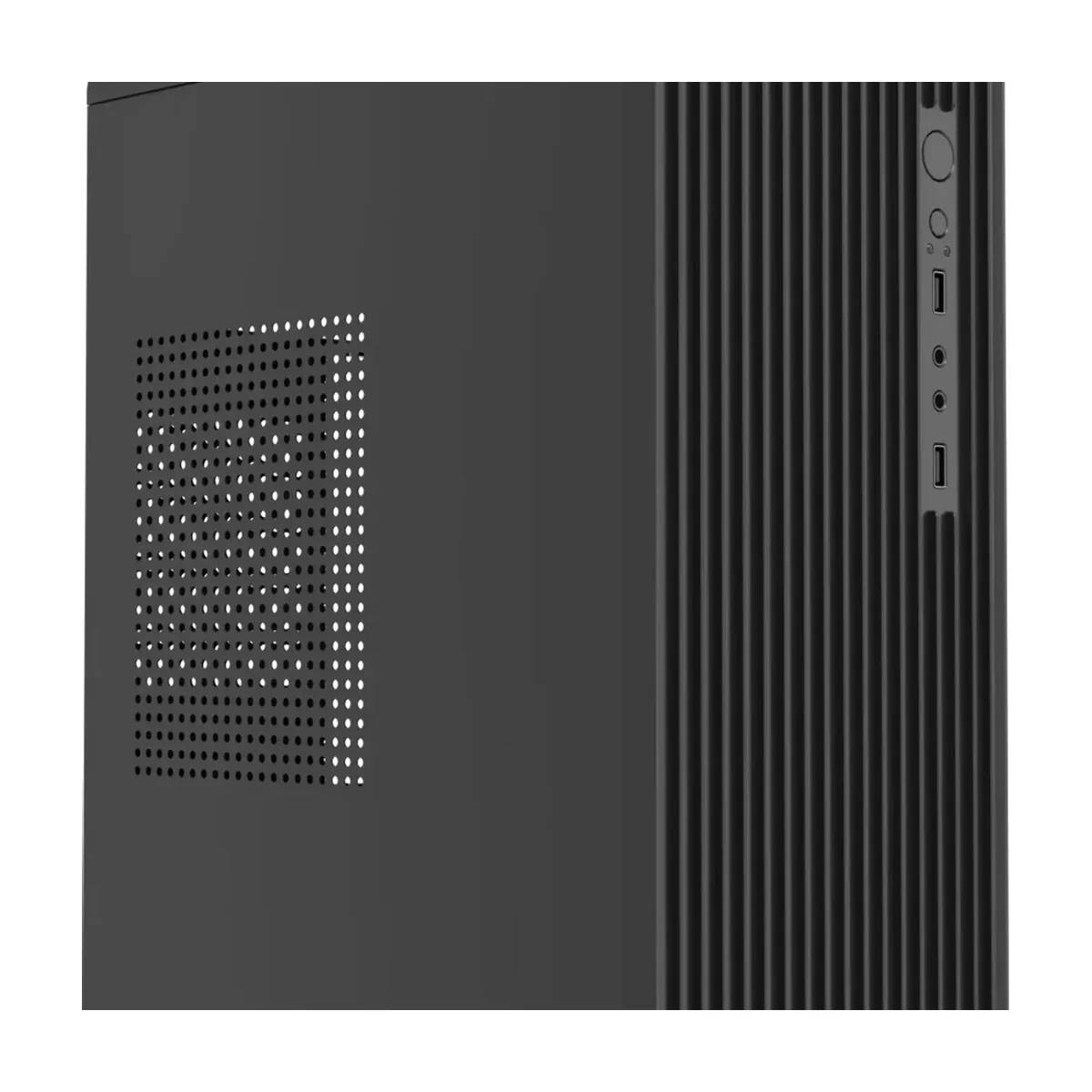 Компьютерный корпус Accord ACC-M258-02B черный без БП mATX 4x120мм 2xUSB2.0 audio