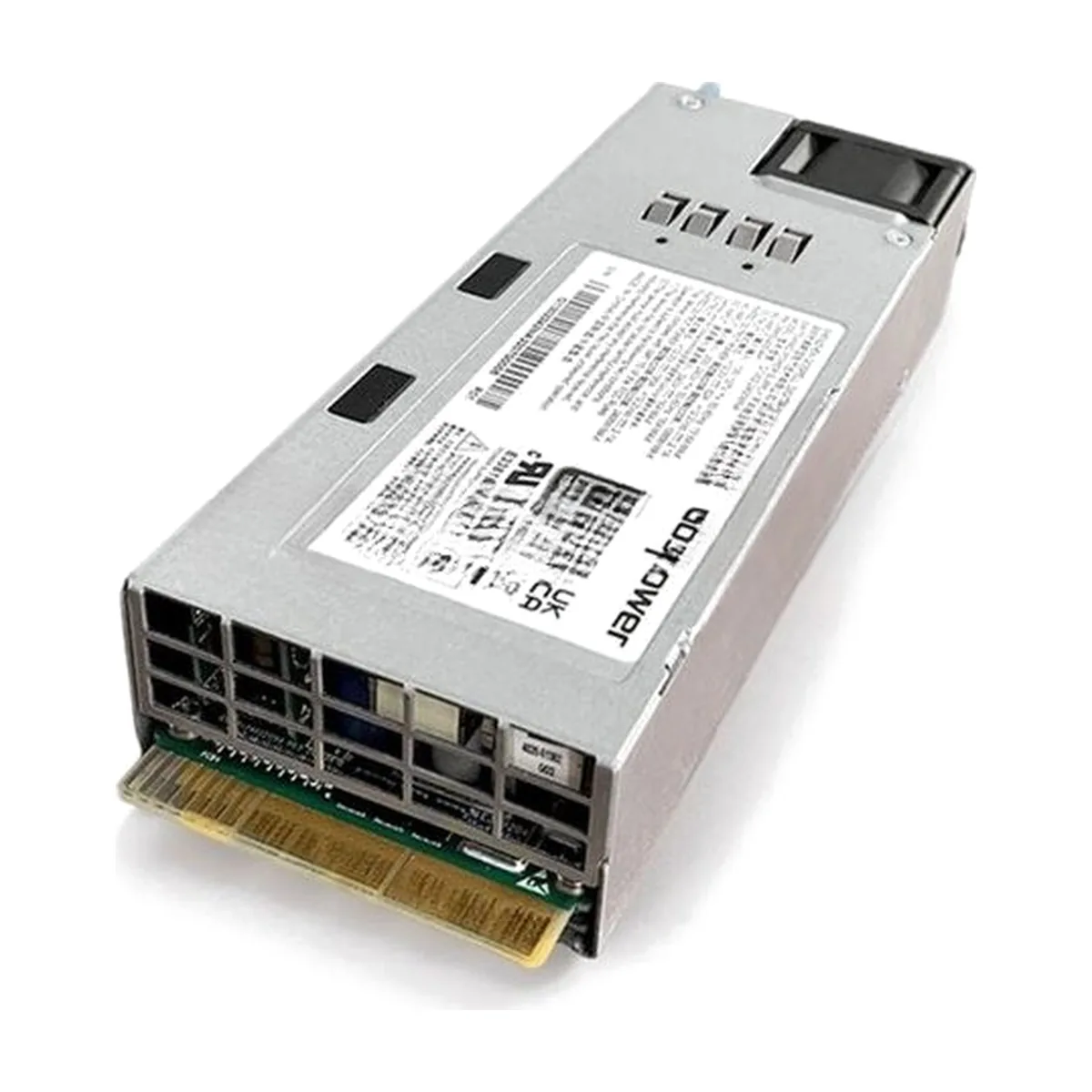 Серверный блок питания Gospower G1302-2600WNA, 2600Вт, 80+ Titanium, 40мм, 1U, серебристый
