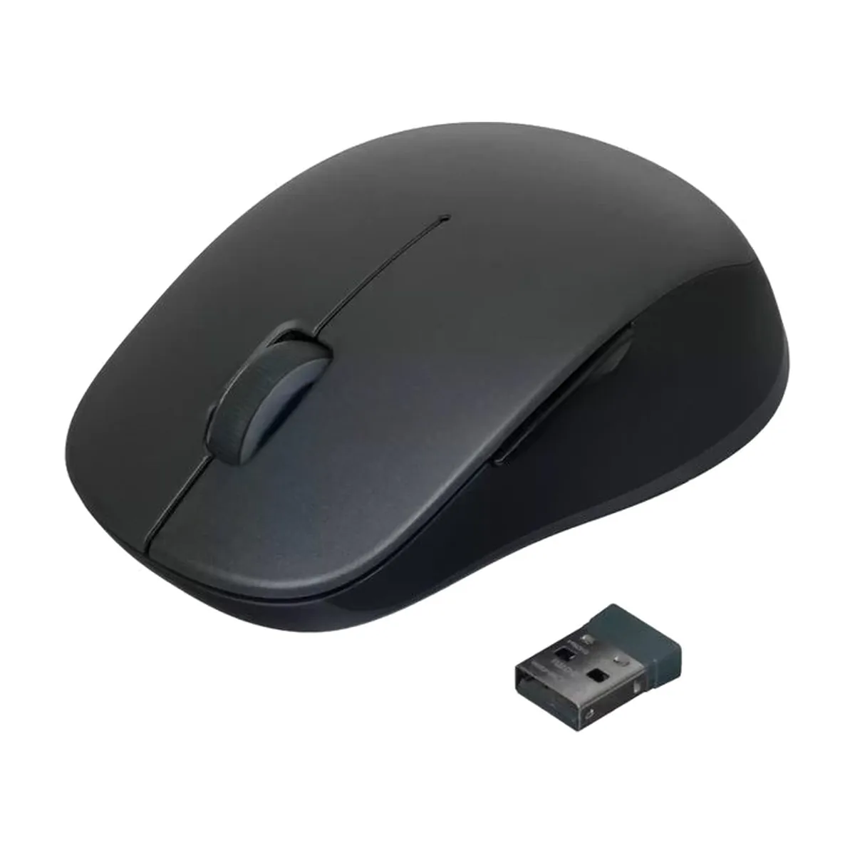 Мышь беспроводная Xiaomi Dual-mode Wireless Mouse 2 черный, 1200 dpi, радиоканал, Bluetooth, USB, кнопки - 5