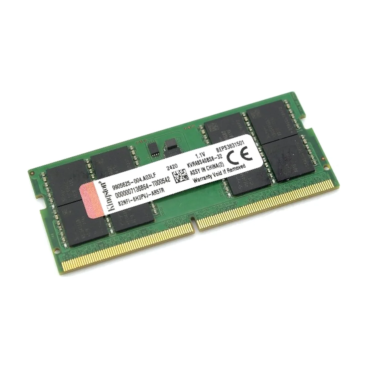 Оперативная память Kingston SODIMM DDR5 32Gb 4800 MHz PC5-38400