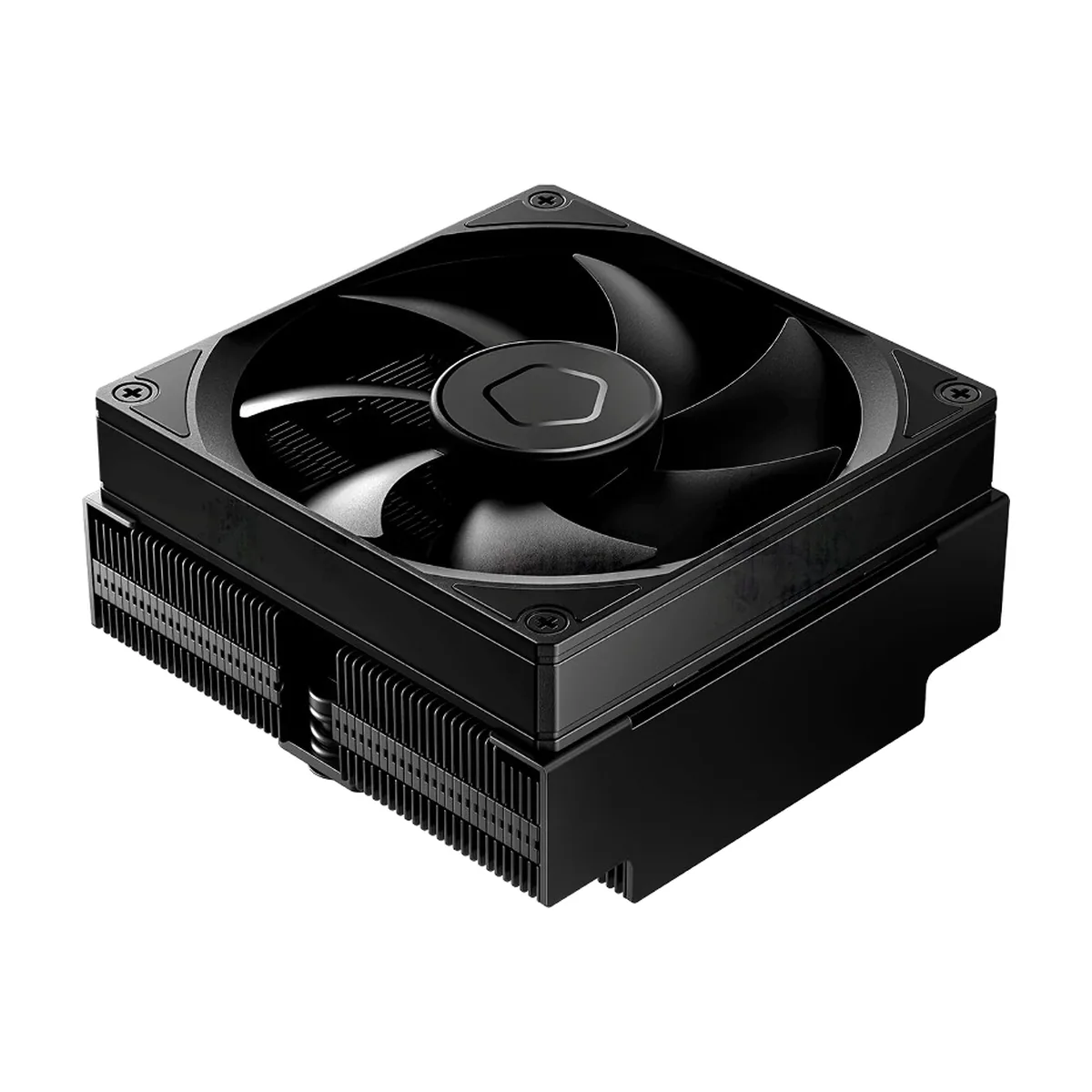 Кулер для процессора ID-COOLING IS-53-XT BLACK LGA1851/1700/1200/115X/AM5/AM4 низкопрофильный высота 53мм (24шт/кор, TDP 120W, PWM, 4 тепл.трубок/медная база, FAN 92мм, черный) BOX