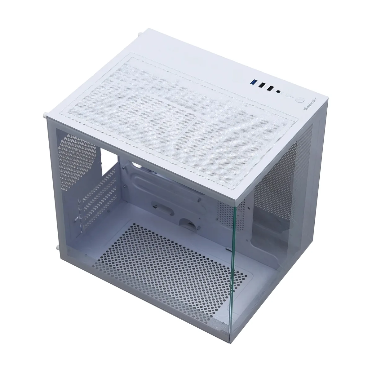 Компьютерный корпус Defender NovaCube белый, mATX, USB3.0, w/o fans