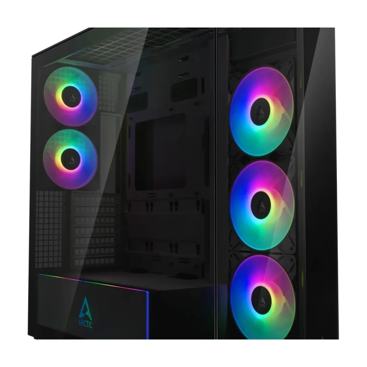 Компьютерный корпус Arctic Cooling ARCTIC Xtender (Mirror Black) арт. ACPCC00018A
