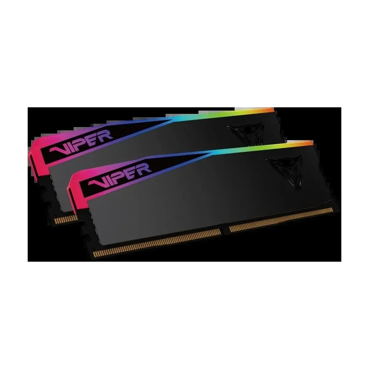 Оперативная память Patriot Viper Elite 5 Ultra RGB, DDR5, 32GB (2x16GB), 6000 MHz, CL28, с радиатором, RGB, чёрный