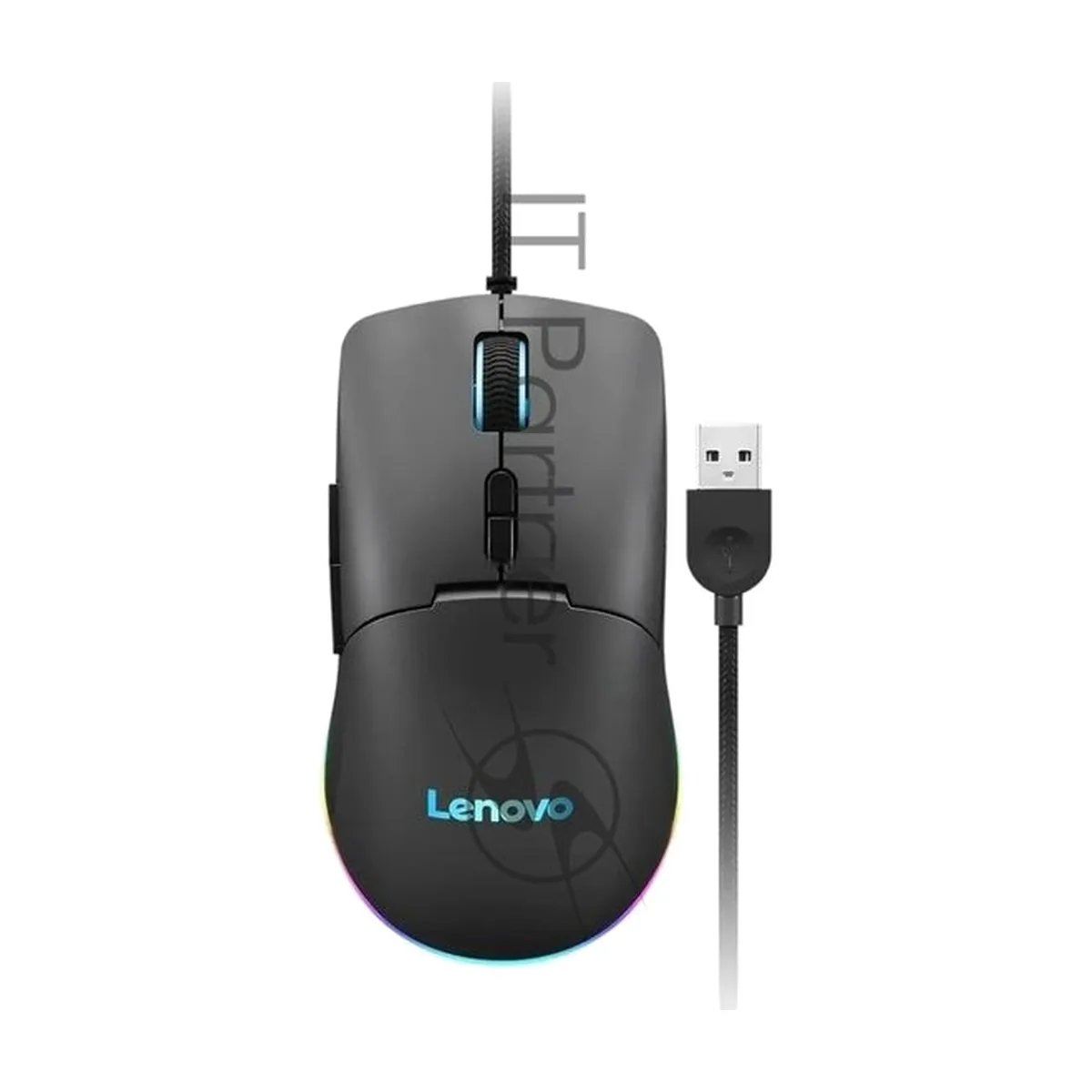 Мышь проводная Lenovo M210 RGb Gaming черный оптическая 8000dpi USB2.0 (GY51M74265)