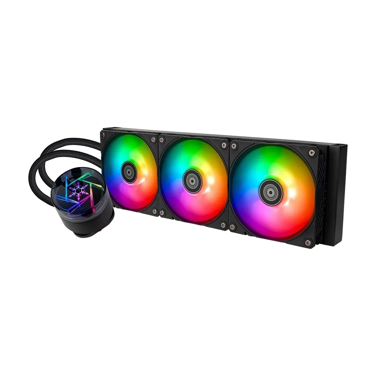 Система жидкостного охлаждения Silverstone SST-NP360-ARGb G53NP360ARGb020 черный