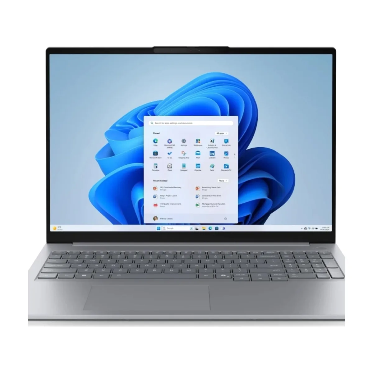 Ноутбук Lenovo ThinkBook 16 G8 IRL/16"/IPS/Intel Core 7 240H/32Gb/512Gb SSD/Intel Graphics/noOS/серый/1.7kg