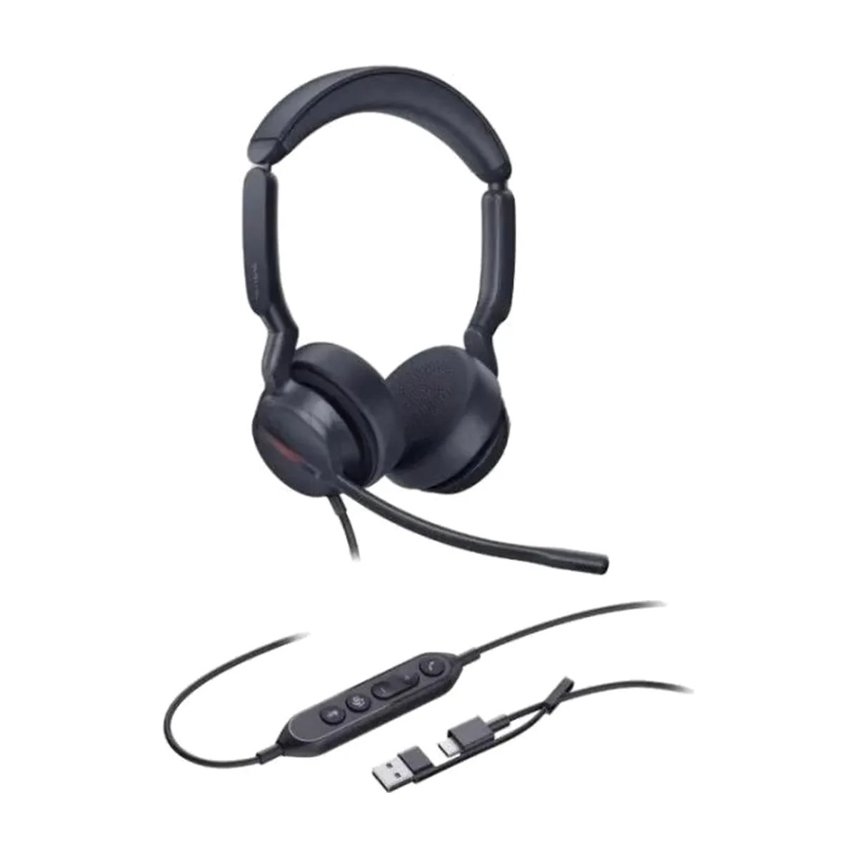 Гарнитура Yealink UH44 Dual UC чёрный, проводная, USB