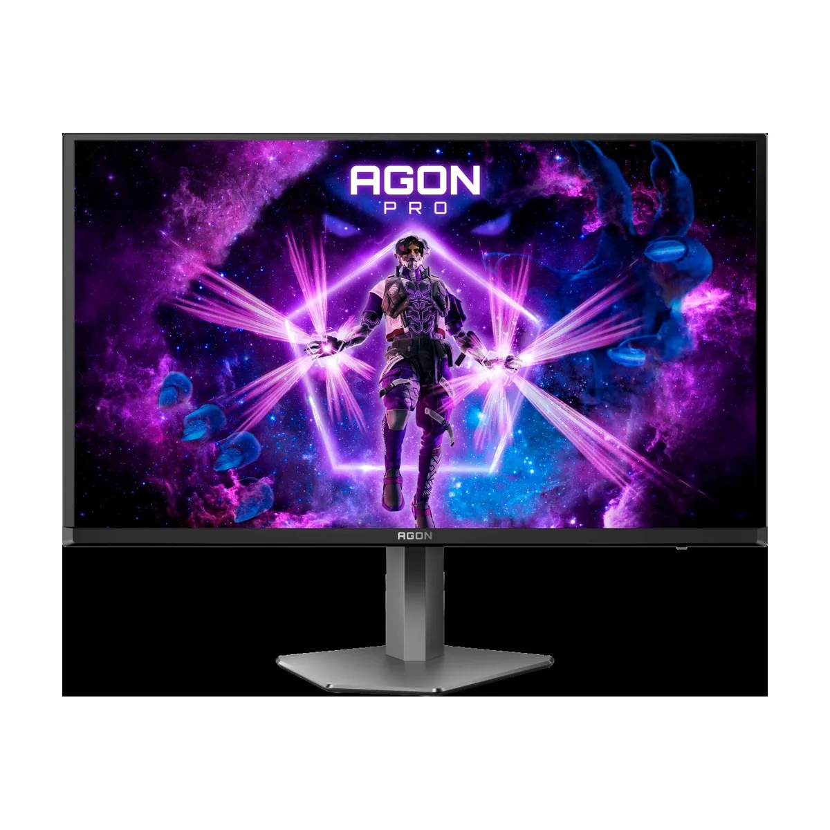 Монитор 27" AOC Agon Pro AG276UZD QD-OLED 3840x2160, 240 Гц, 0.03 мс, 16:9, 1000 кд/м² (пиковая), DisplayHDR True Black 400, DP 2.1, HDMI 2.1, USB-C, USB Hub (4x USB 3.2), динамики (2x5 Вт), FreeSync, Adaptive-Sync, черный