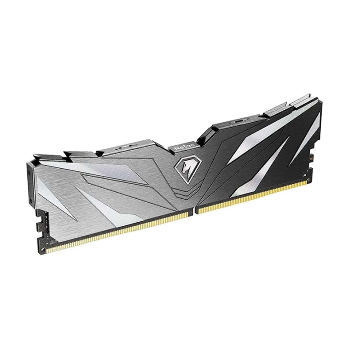 Оперативная память Netac Shadow III, DDR4, 16GB (2x8GB), 3200 MHz, CL16, с радиатором, чёрный