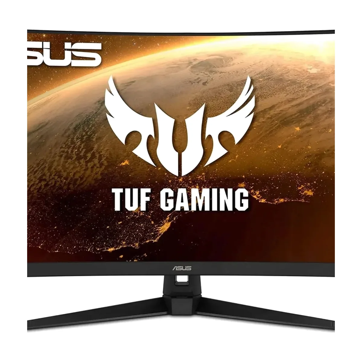 Монитор 31.5" ASUS TUF Gaming VG328H1B VA 1920x1080, 165 Гц, 1 мс (MPRT), изогнутый экран (1500R), 16:9, 250 кд/м², HDMI 2.0, VGA, 3.5 Jack, динамики (2x2 Вт), FreeSync Premium, черный