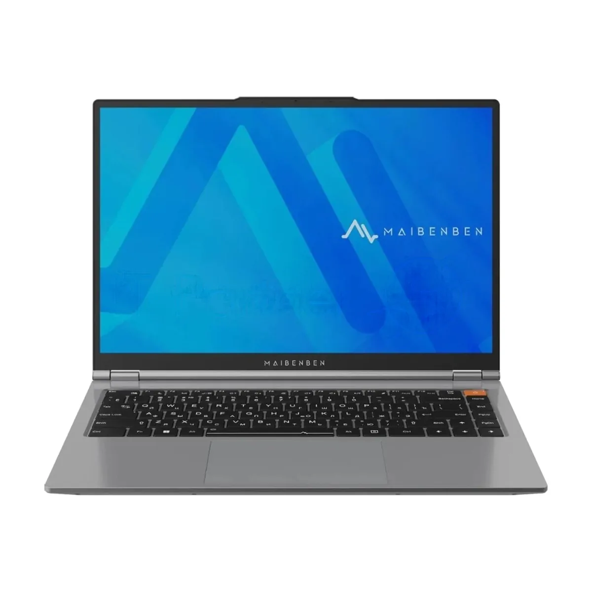 Ноутбук Maibenben P15B-R576UM 15.3" WUXGA IPS, AMD R5-7640HS, 16Gb, 512Gb SSD, Linux, серый