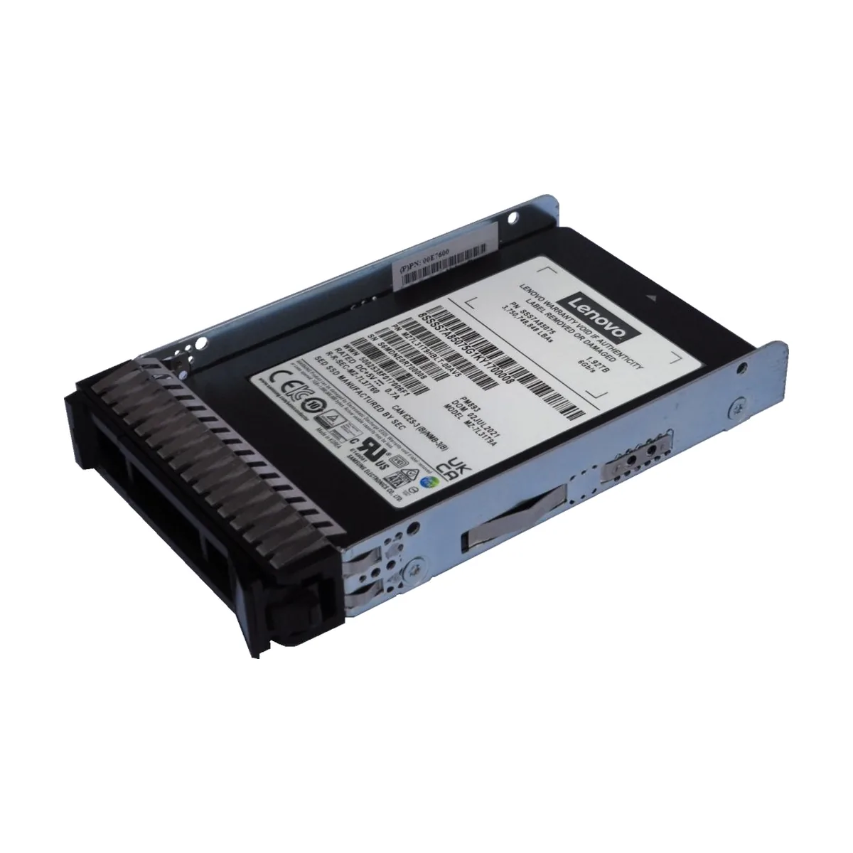 Накопитель SSD Lenovo ThinkSystem 2.5" VA 1.92Tb Mixed Use SATA 6Gb HS SSD v2