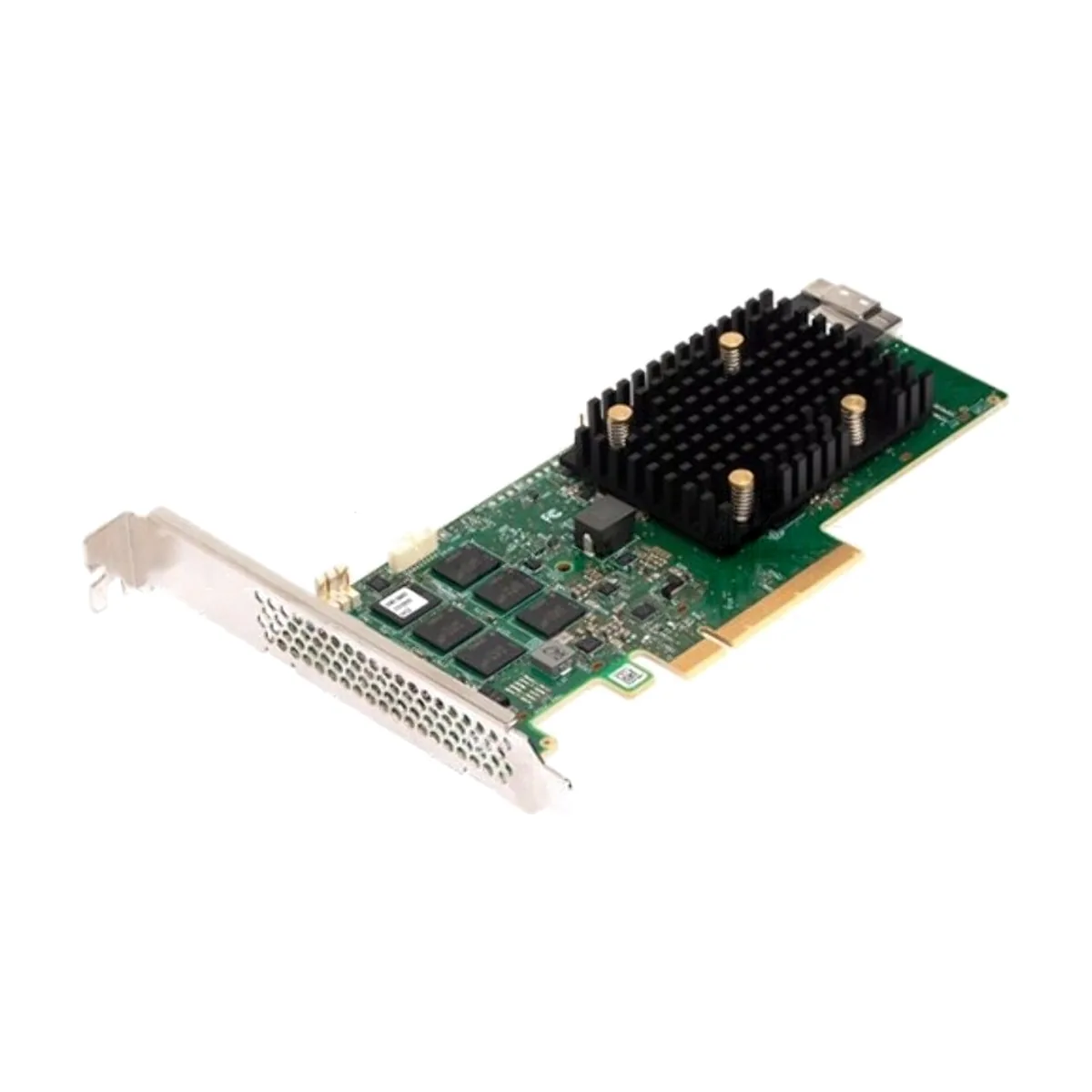 RAID-контроллер Broadcom 9560-8i SGL (05-50077-01/03-50077-01007/03-50077-01008/03-50077-01009/03-50077-01010/03-50077-01011/03-50077-01012) PCIe 4.0 x8 LP, SAS/SATA/NVMe, RAID 0,1,5,6,10,50,60, 8port(1 * int SFF8654), 4GB Cache, 3908ROC, RTL