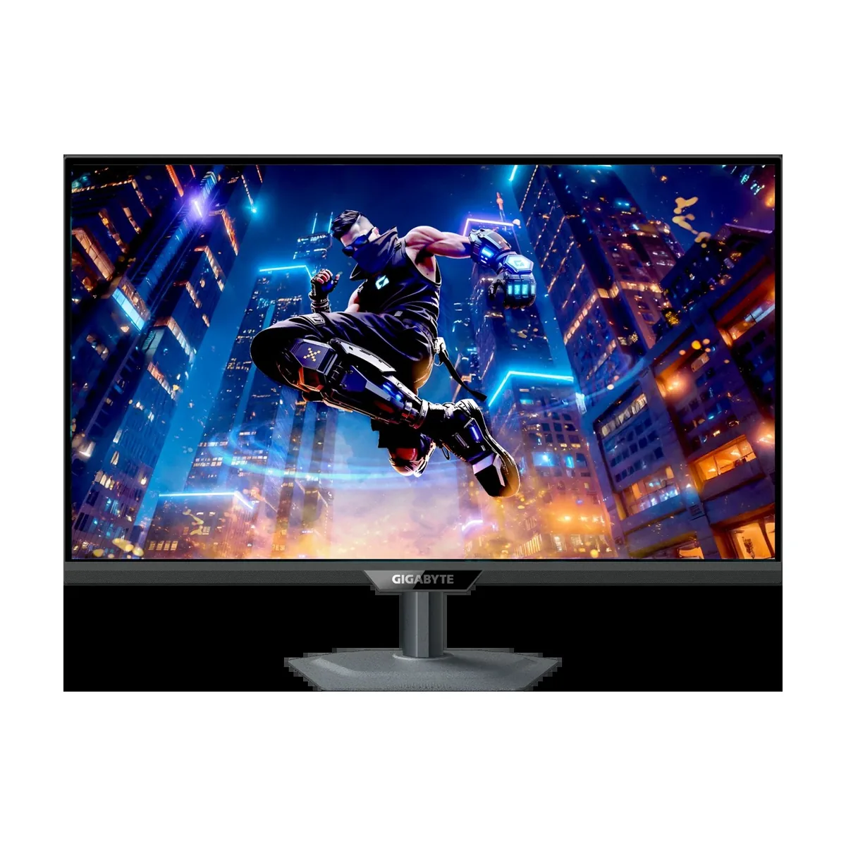 Монитор 27" Gigabyte M27UP EK IPS 3840x2160, 160 Гц, 1 мс, 16:9, 350 кд/м², 2xHDMI 2.1, DP 1.4, USB-C, USB Hub (4x USB 3.2), 3.5 Jack, динамики (2x5 Вт), DisplayHDR 400, FreeSync Premium, G-Sync Compatible, VESA 100x100, черный