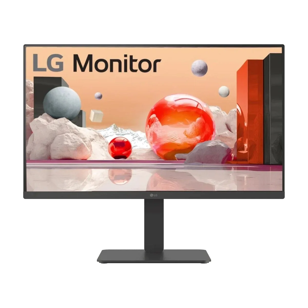 Монитор 27" LG 27BA45QB-B IPS 2560x1440, 75 Гц, 5 мс, 16:9, 350 кд/м², 2xHDMI 2.0, DP 1.4, 3.5 Jack, HDR10, динамики (2x5 Вт), VESA 100x100, черный