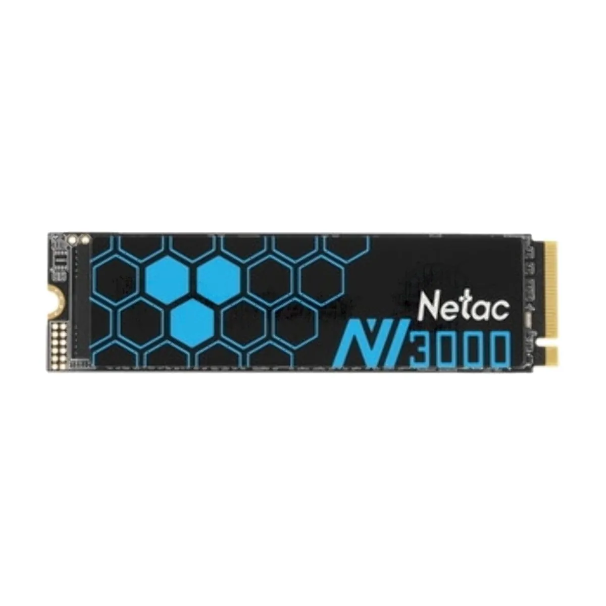 Накопитель SSD Netac NV3000 2Tb [NT01NV3000Q-2T0-E4X] M.2 2280, PCI-E 3.0 x4, 3D NAND, 3000/2100MBs, NVMe, heatsink