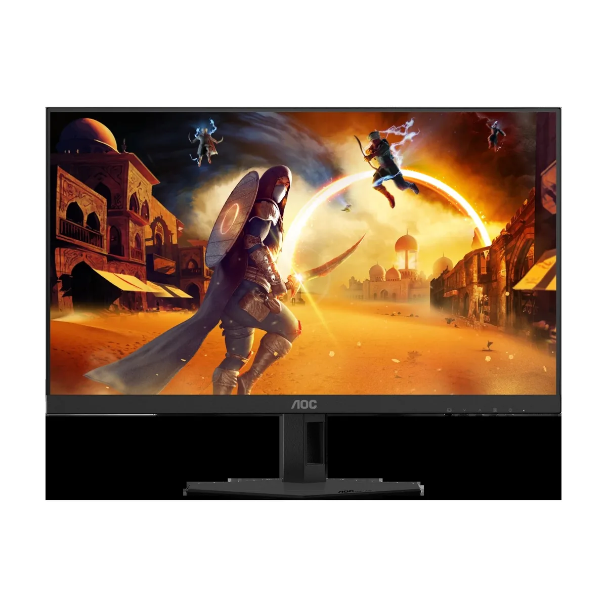 Монитор 23.8" AOC 24G4HRE Fast IPS 1920x1080, 200 Гц, 1 мс, 16:9, 300 кд/м², 2xHDMI, DisplayPort, HDR, Flicker Free, Low Blue Light, черный