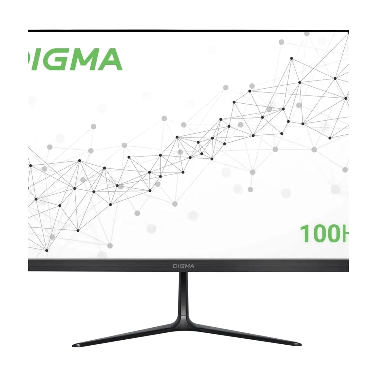 Монитор 21.5" Digma Progress 22A302F VA 1920x1080, 100 Гц, 5 мс, 16:9, 250 кд/м², HDMI 1.4, VGA, 3.5 Jack, FreeSync, черный