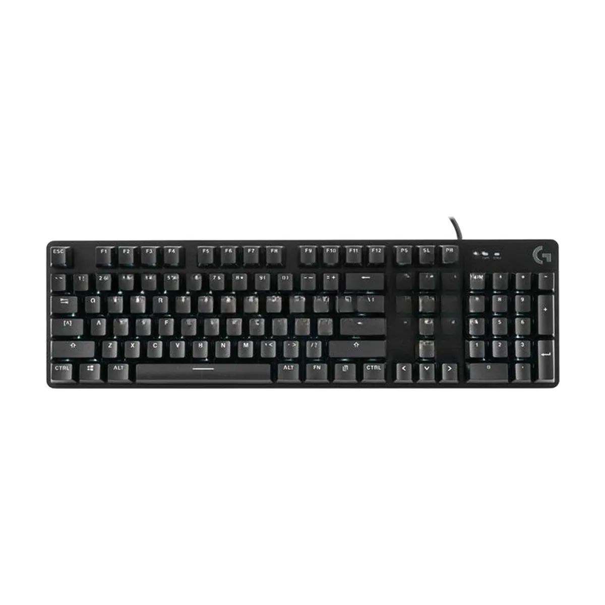 Клавиатура Logitech G412 SE проводная, USB Type-A, чёрный
