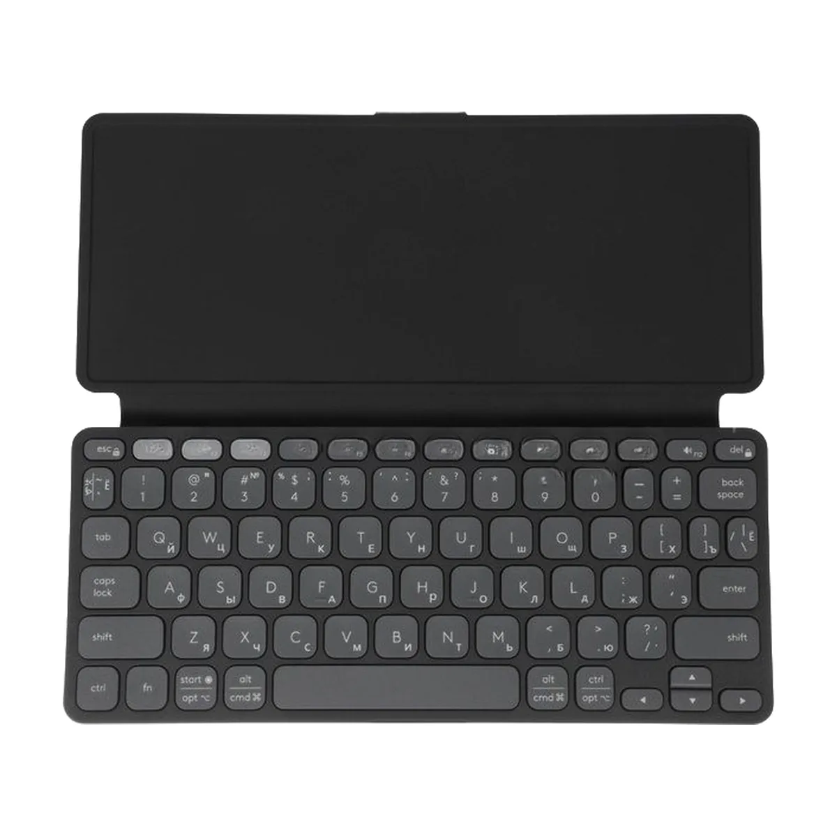 Клавиатура Logitech Keys to Go 2 беспроводная, Bluetooth, серый, английская раскладка