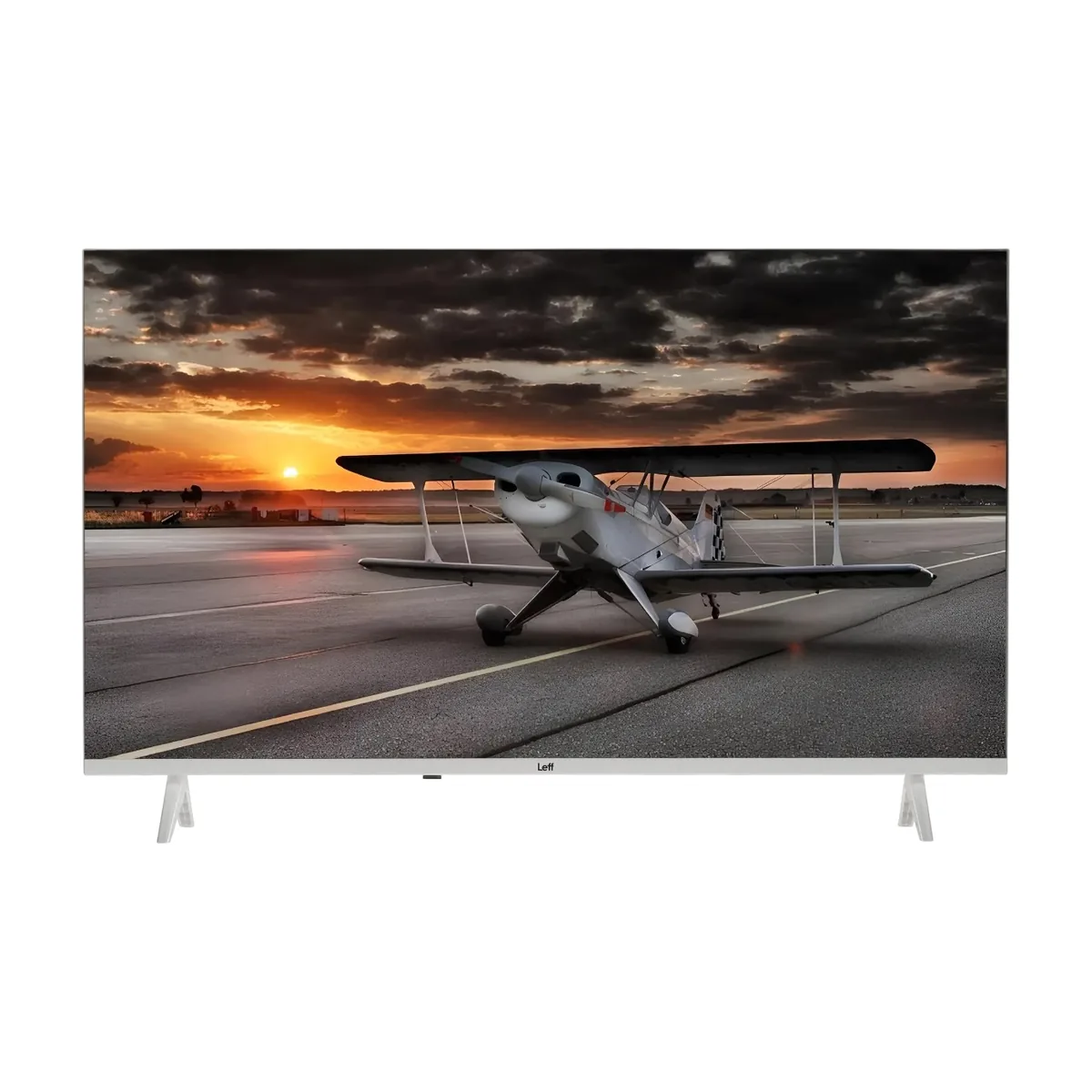 Телевизор LEFF 40" 40F691T белый DLED FHD 60Hz Салют