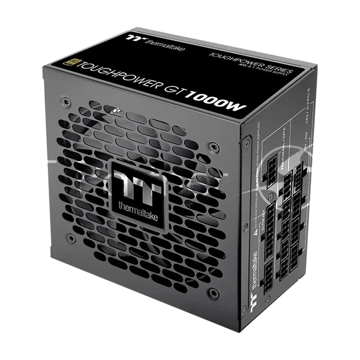 Блок питания Thermaltake Toughpower GT 1000W, 1000Вт, 80+ Gold, 120мм, модульный, черный